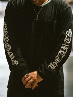 Chrome Hearts Neck Logo Long Sleeve